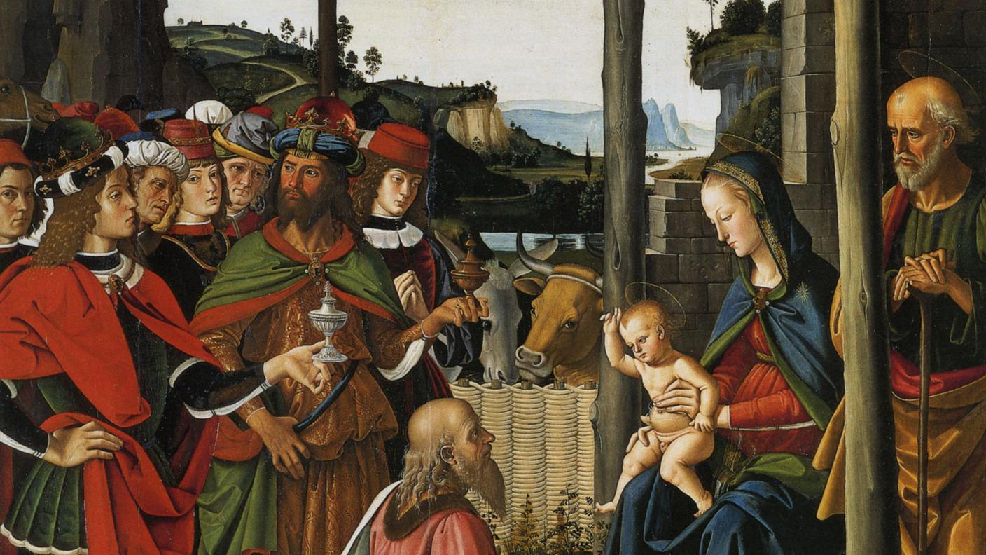 Pietro Perugino: Adorazione dei Magi