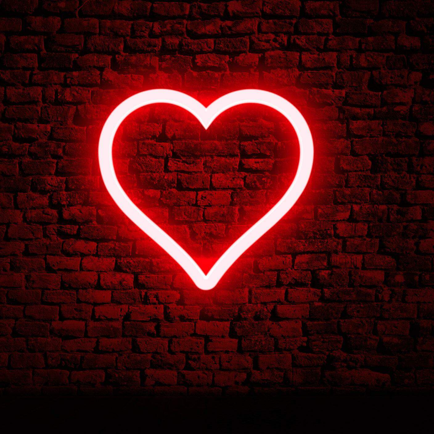 iStock-Simbolo di cuore, Neon, Attrezzatura per illuminazione, Simbolo, Stati Uniti d'America