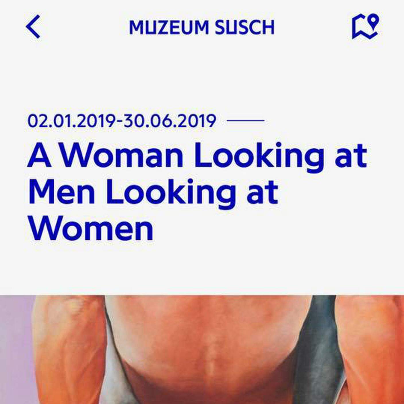 "Una donna che guarda un uomo che guarda donne"
