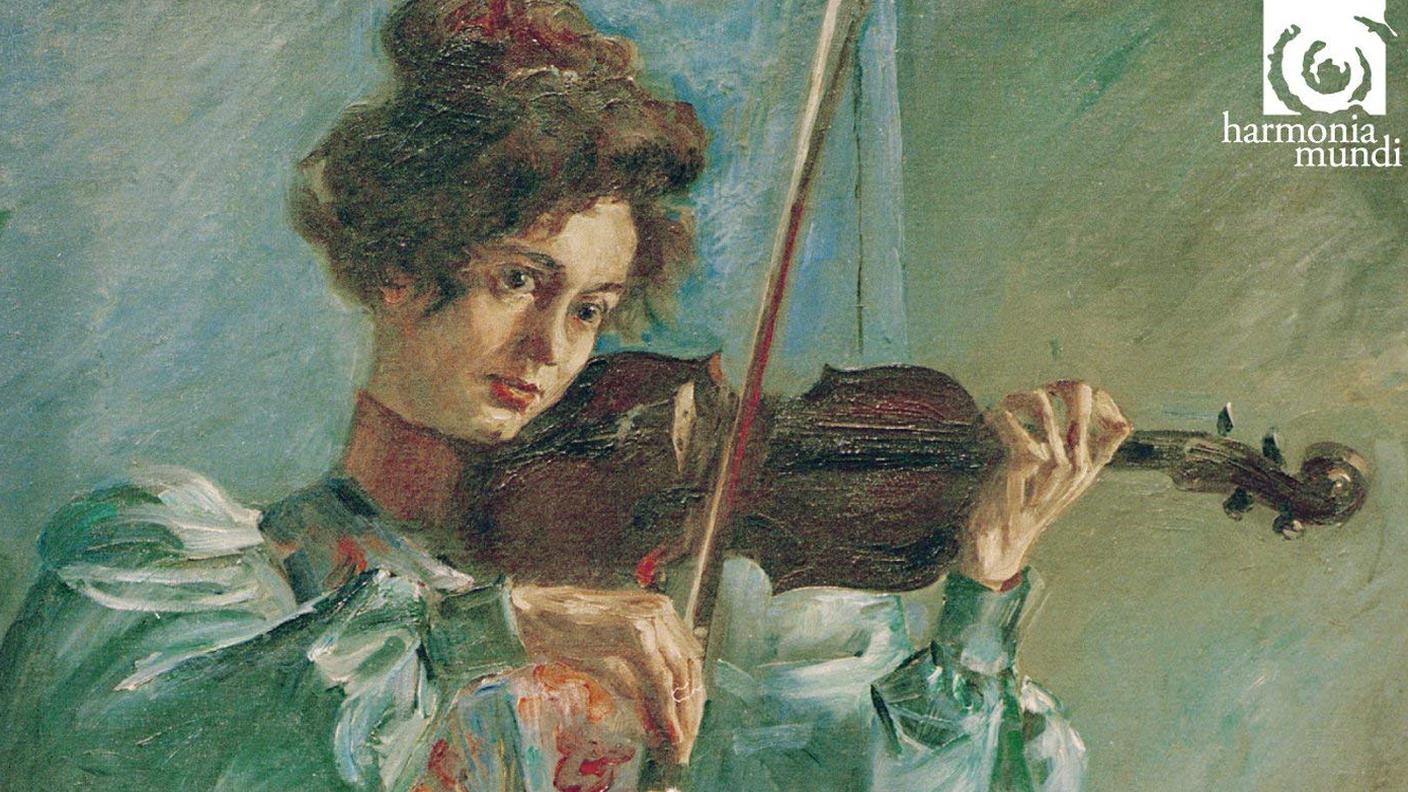 Isabelle Faust - Alexander Melnikov, "Suonate per violino e fortepiano", Harmoniamundi (dettaglio copertina)