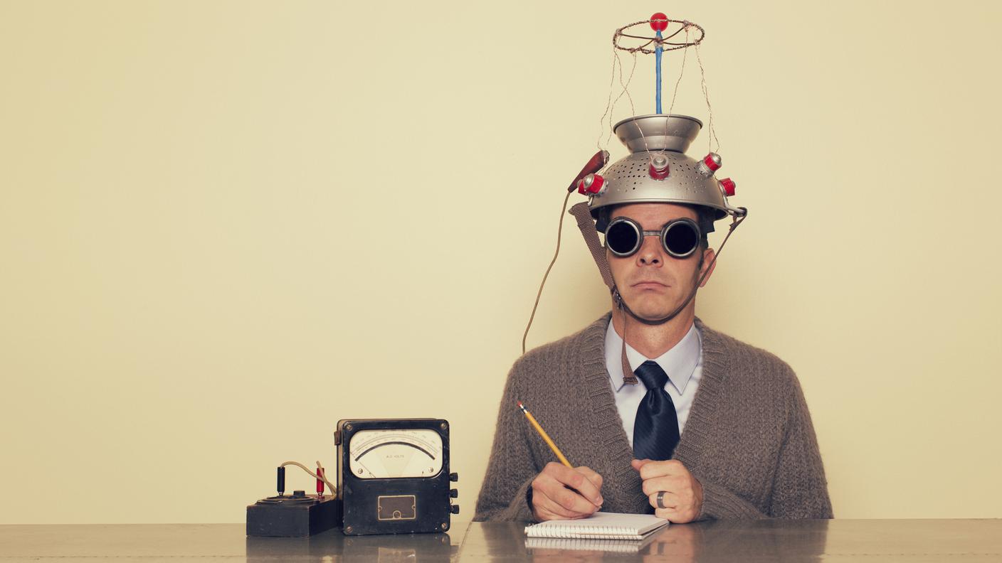 iStock-Ebete, Scienziato, Businessman, Humour, Esperimento