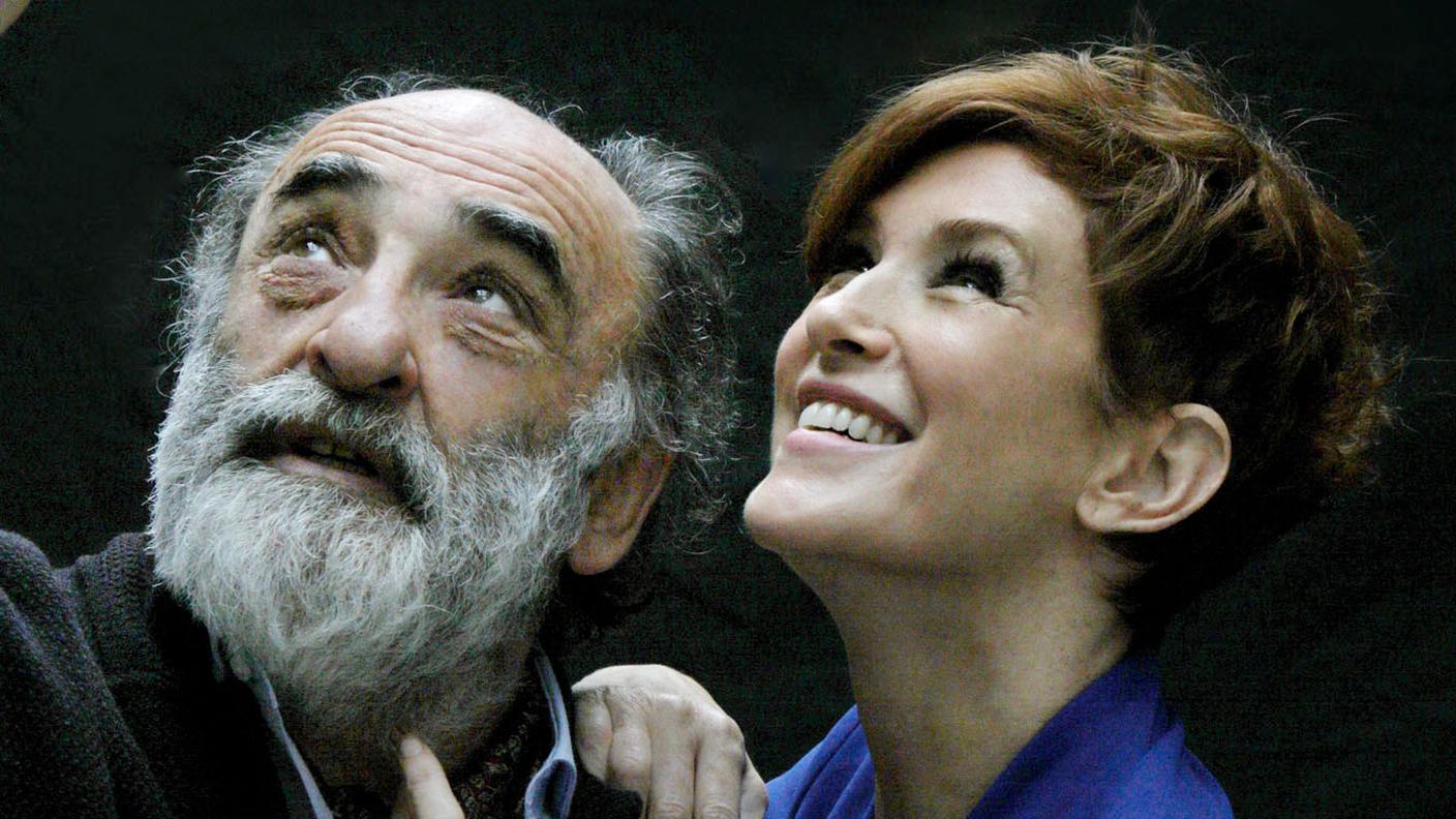 "Il Padre", Alessandro Haber e Lucrezia Lante della Rovere 