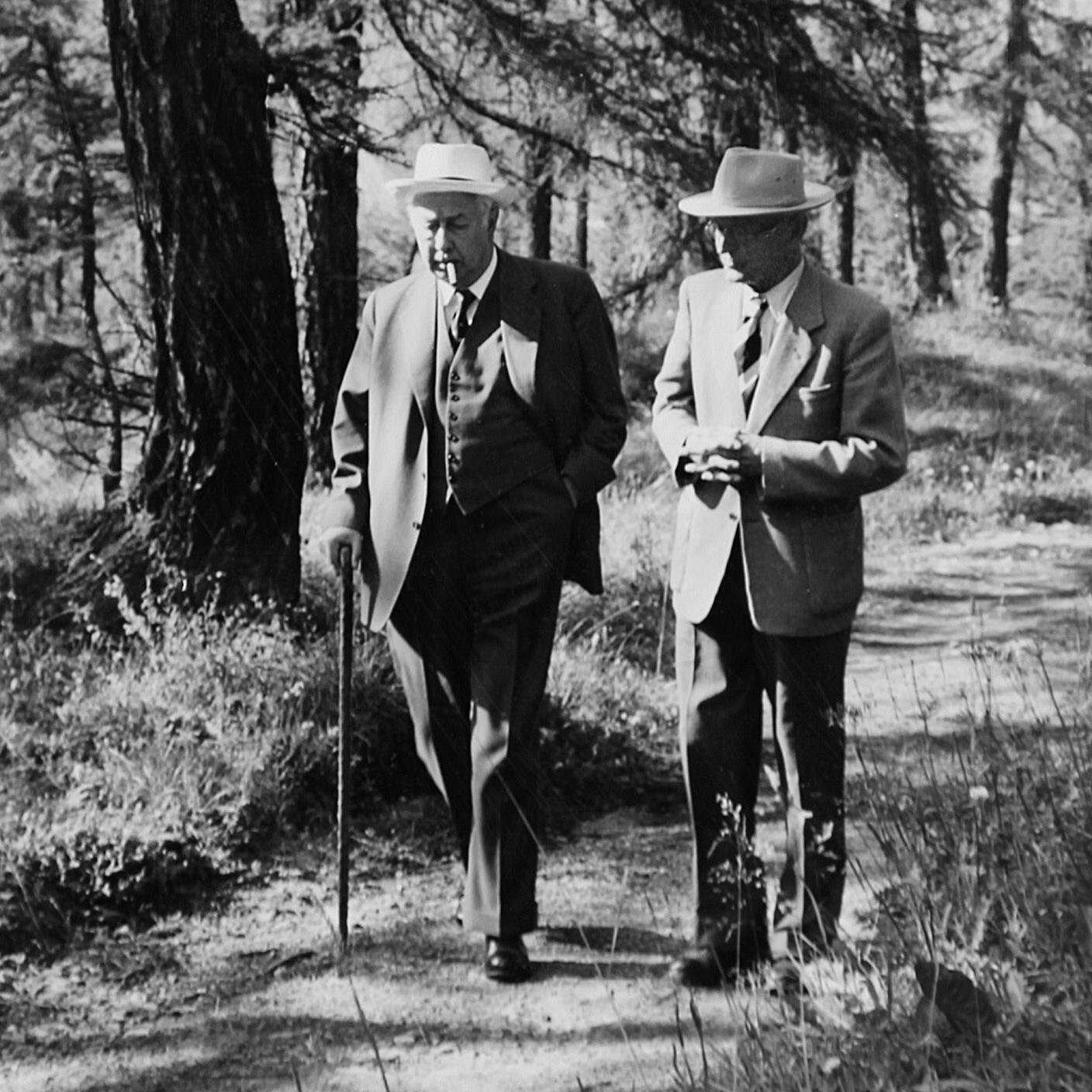 Theodor Heuss e Hermann Hesse