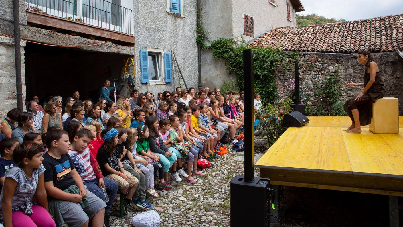 Spettacolo del Festival di narrazione di Arzo, edizione 2018