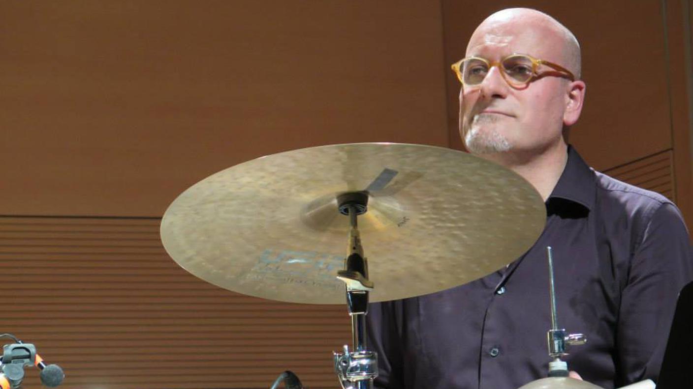 Il_percussionista_Ettore_Fioravanti_alla_Casa_del_Jazz