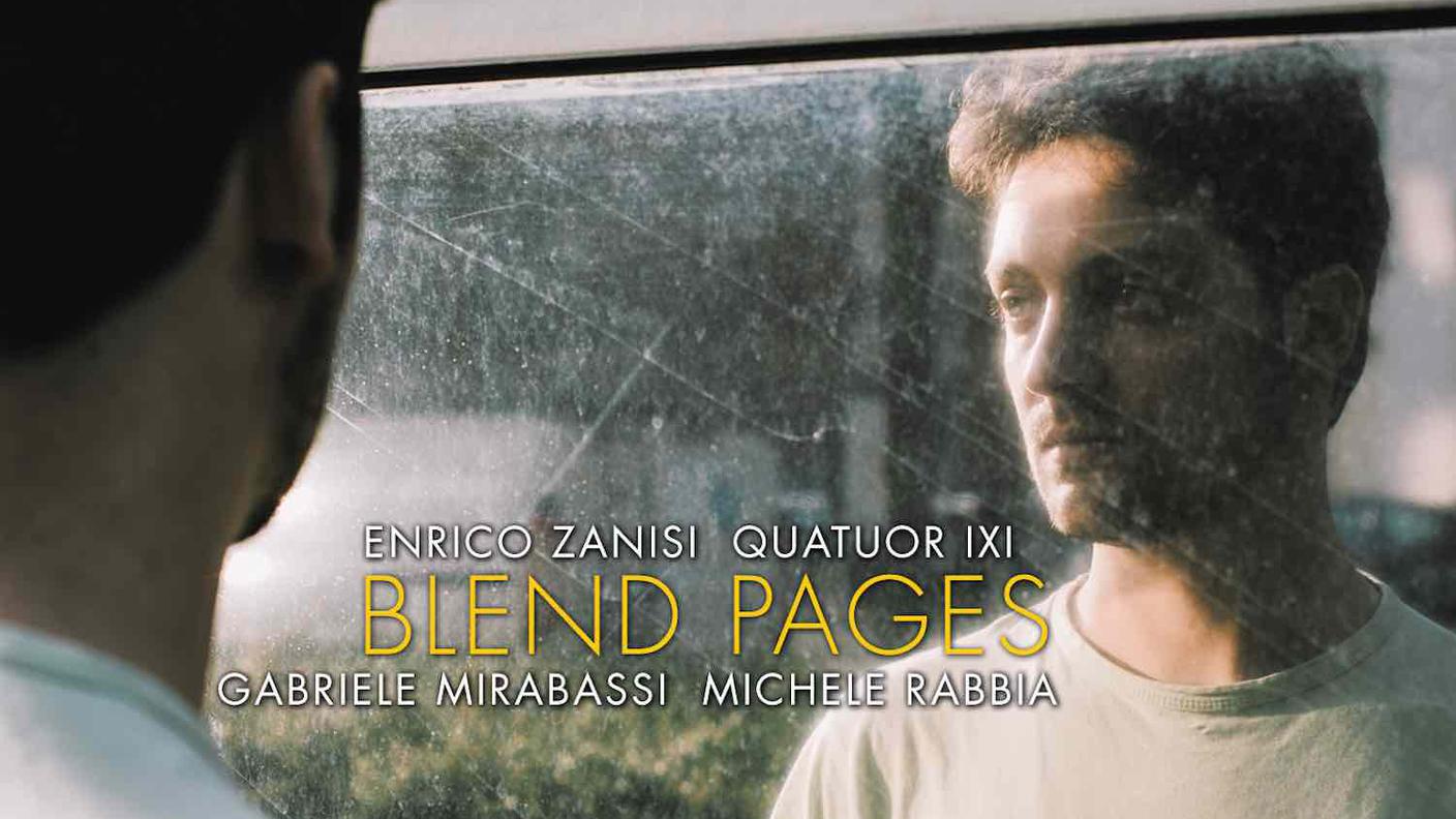 Enrico Zanisi, "Blend Pages", Cam Jazz (dettaglio copertina)