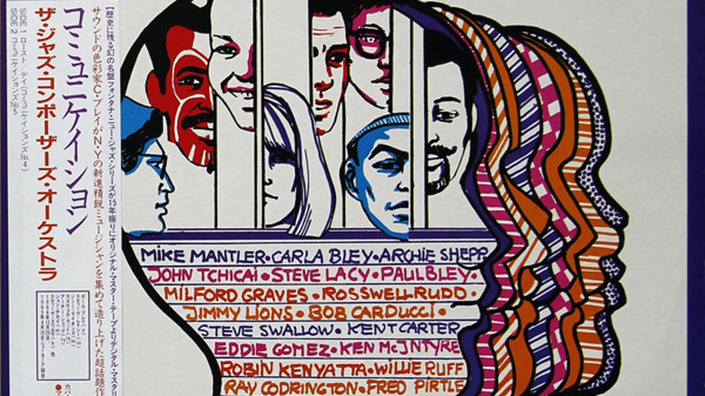 "Comunication" di Jazz Composer's Orchestra; Fontana (dettaglio copertina) 