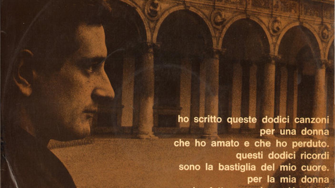 "Piero litaliano" Piero Ciampi, CGD (dettaglio di copertina)