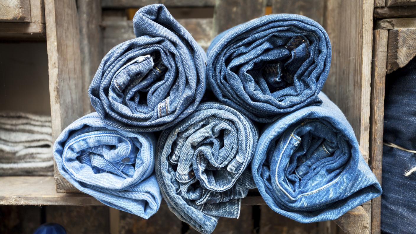 iStockJeans, Catasta, Ansimare, Pantaloni, Materiale tessile