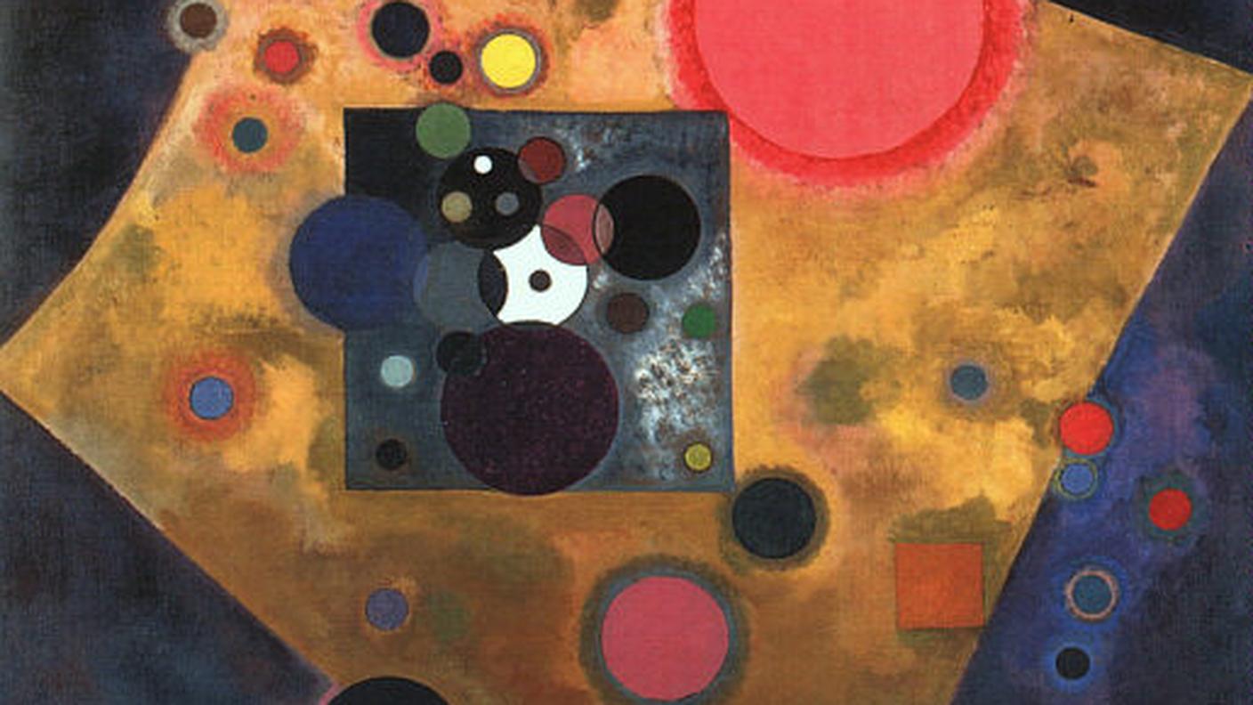Wassily Kandinsky, Accent on rose, 1926 