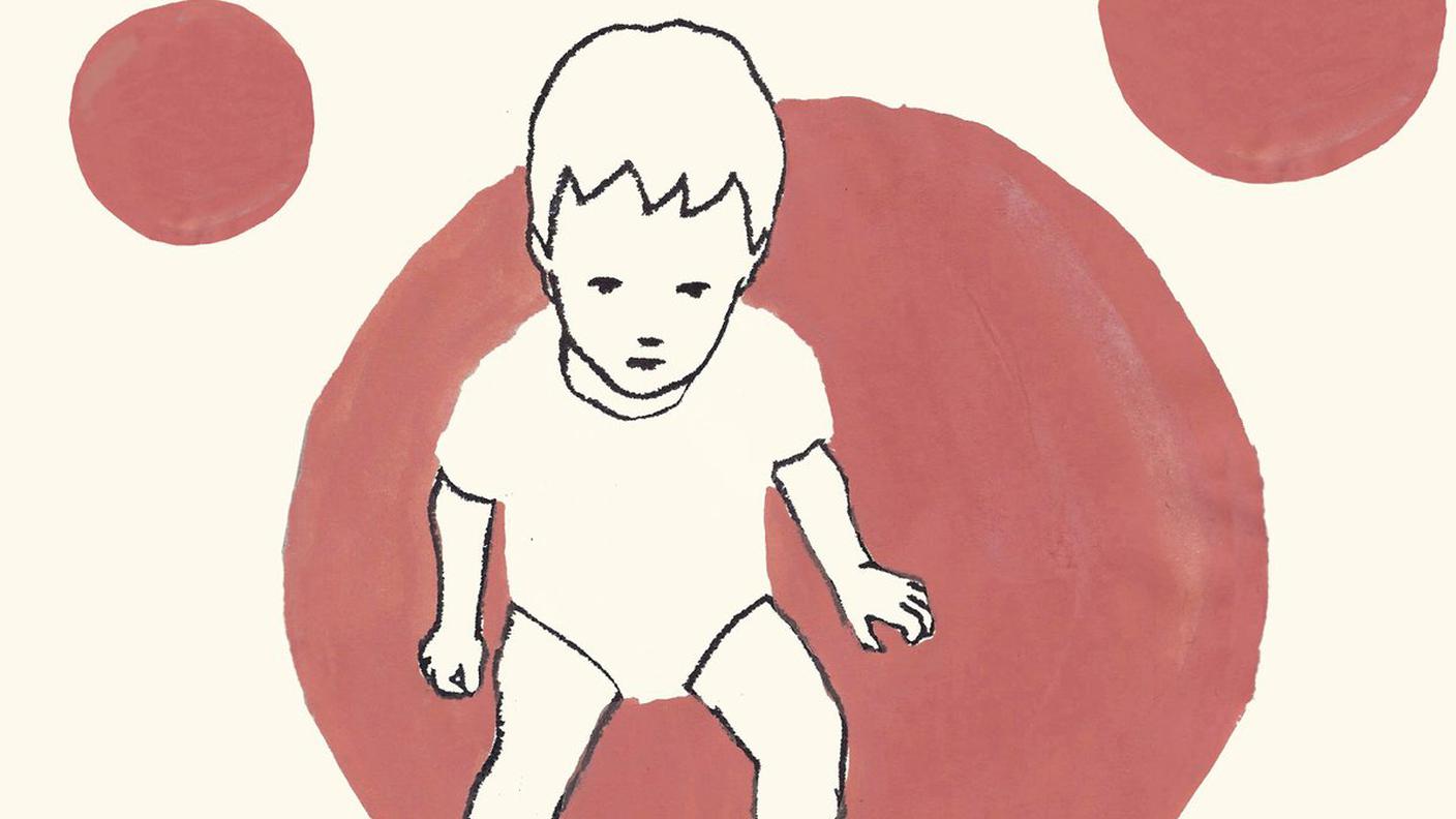 "L’amore viene prima" di Andrea Bajani, Feltrinelli (dettaglio di copertina)