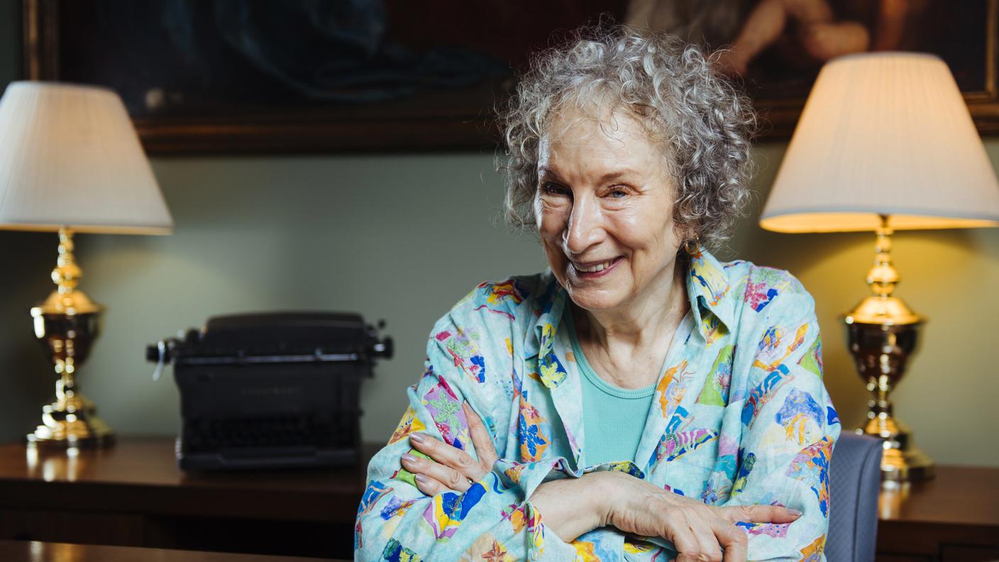 La scrittrice canadese Margaret Atwood