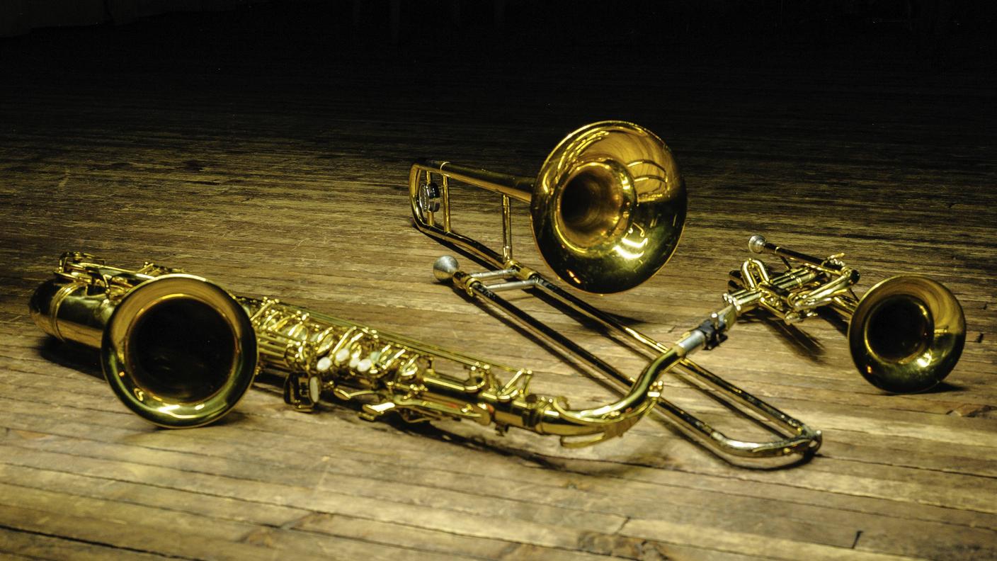 Sax, trombe e tromboni