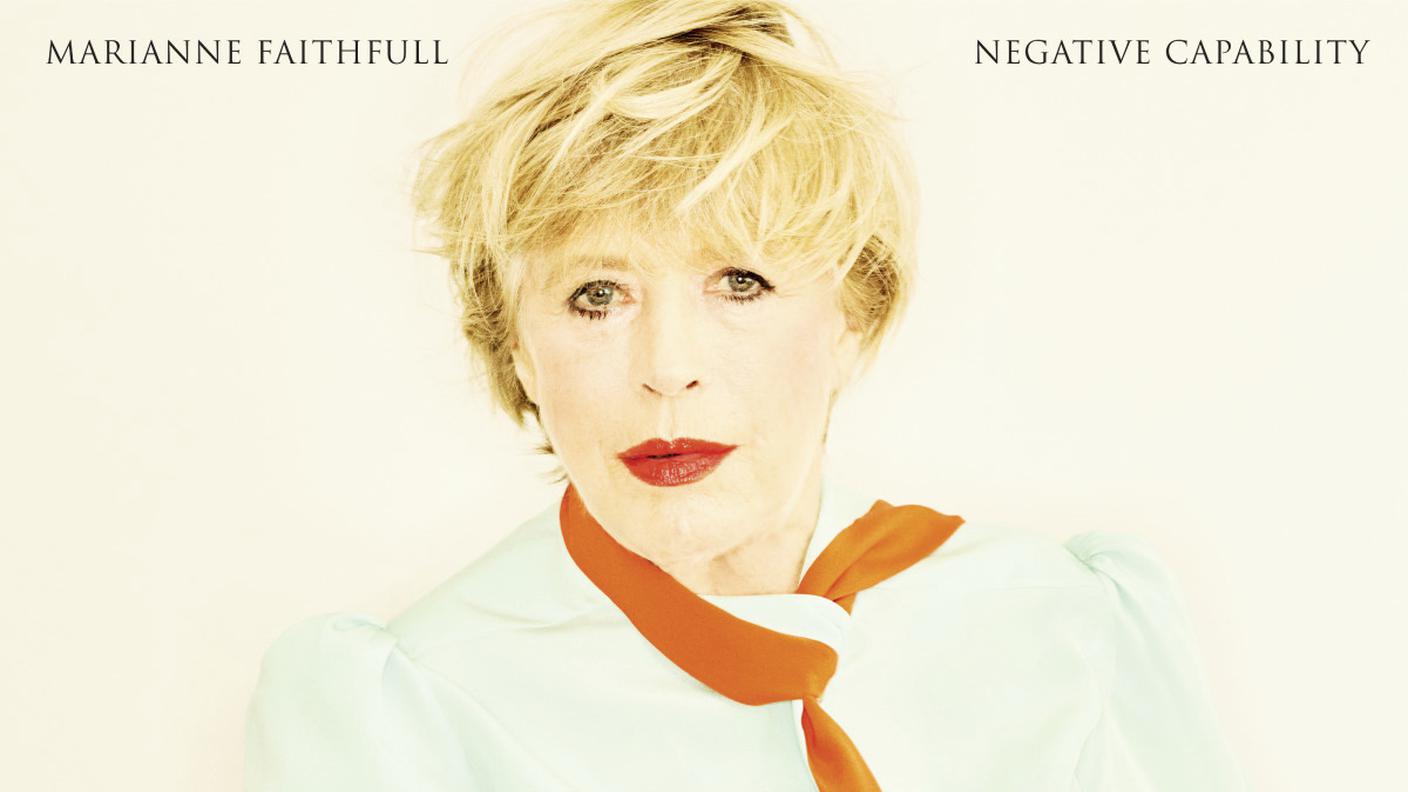 Marianne Faithfull; “Negative Capability” (Panta Rei/BMG) (dettaglio copertina)
