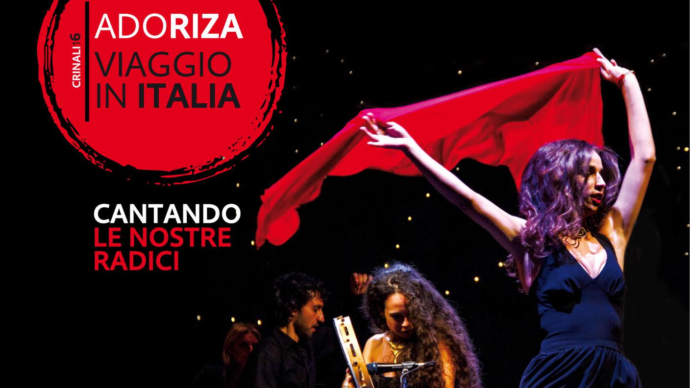 AdoRiza, "Viaggio in Italia", Squilibri (dettaglio copertina)