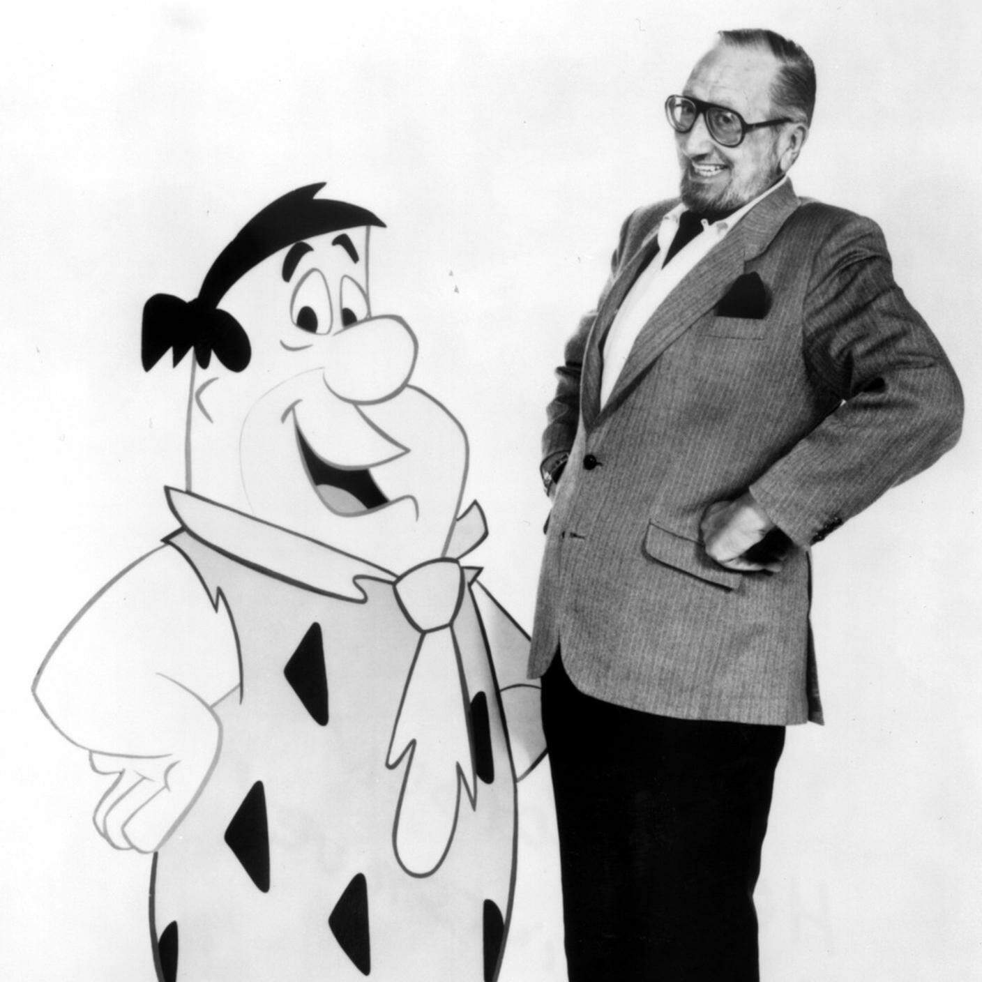 Fred Flintstone e la sua voce Henry Corden