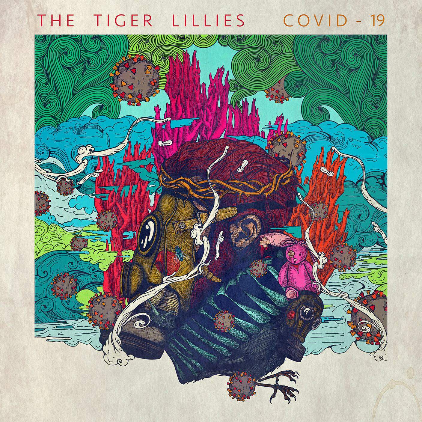 The Tiger Lillies, "Covid 19" (dettaglio copertina)