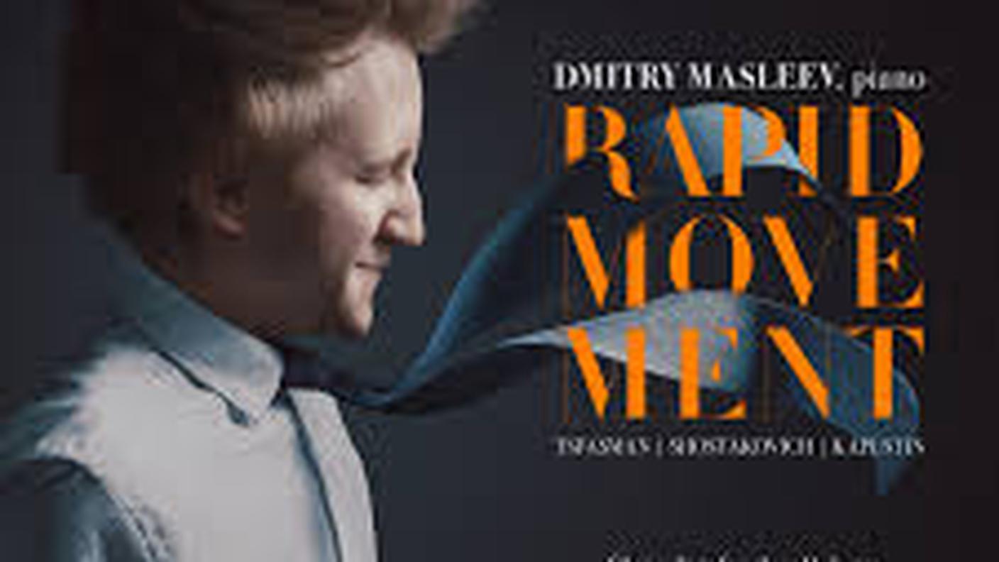 Dmitry Masleev, Siberian State Symphony Orchestra, "Rapid movement", Prestomusic (dettaglio copertina)