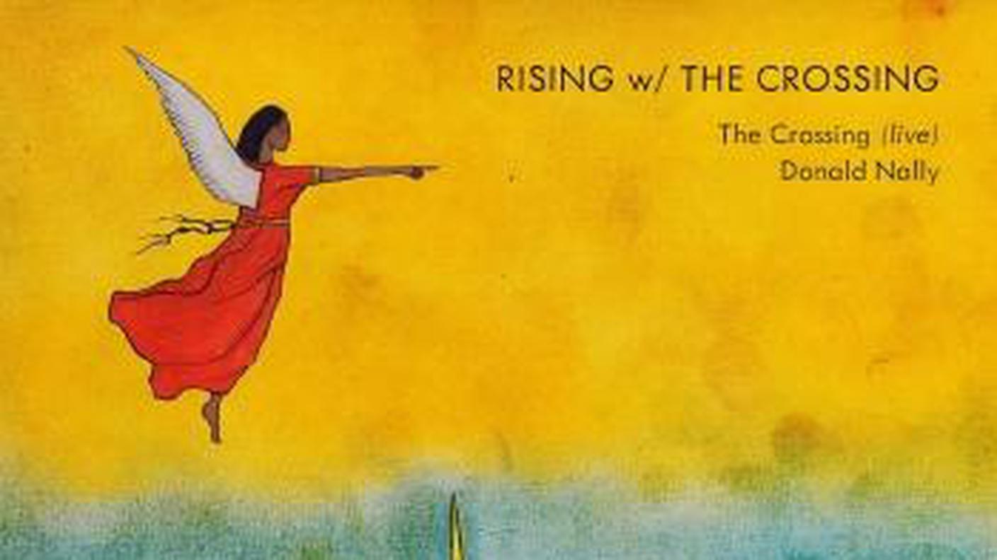 "Rising w/ The Crossing" di The Crossing; New Focus Recordings (dettaglio copertina) 