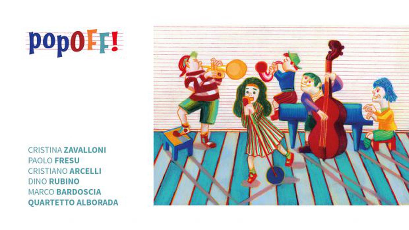"popOff!" di Cristina Zavalloni, Tuk Music (dettaglio di copertina)