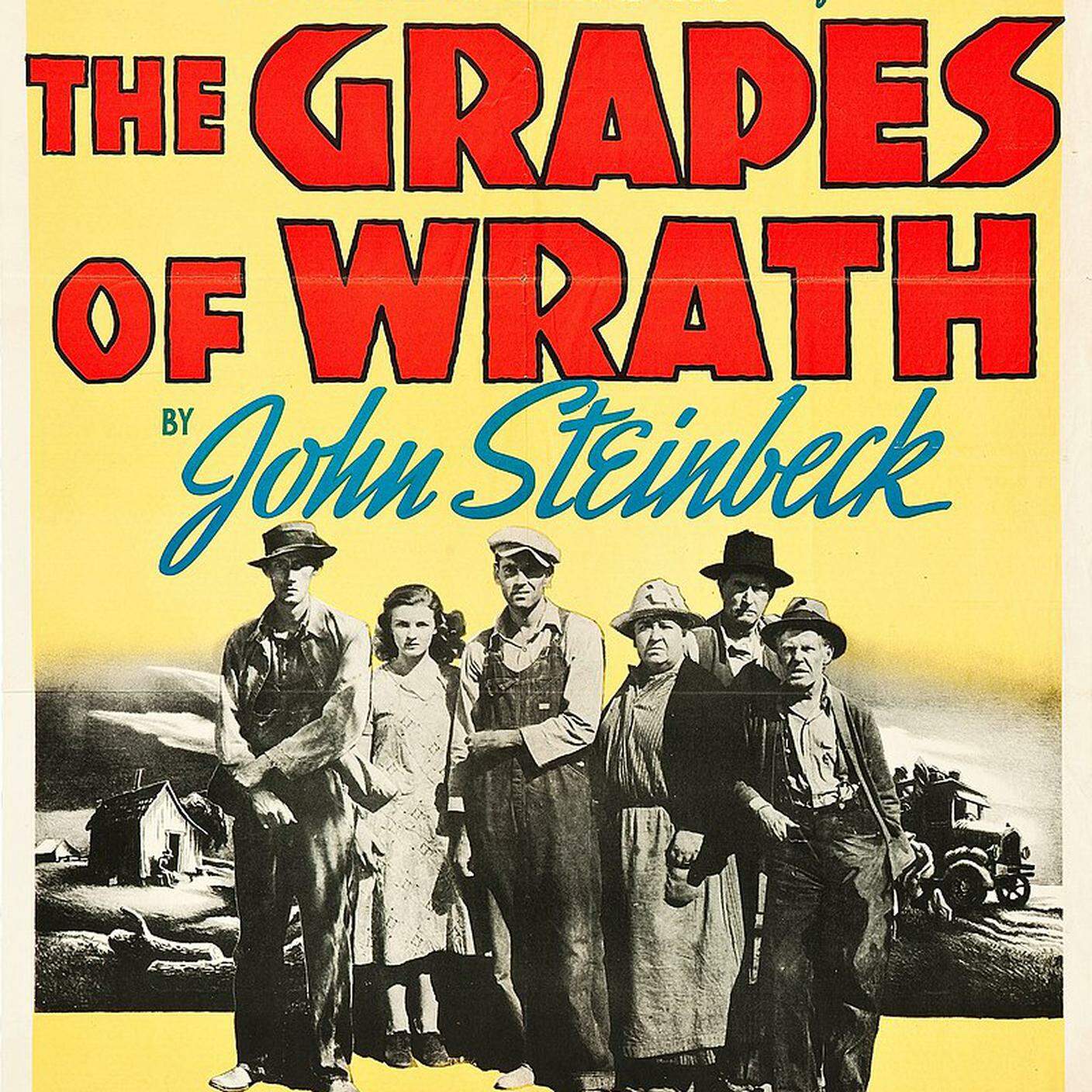 The Grapes of Wrath di John Ford, 20th Century-Fox (dettaglio di copertina)