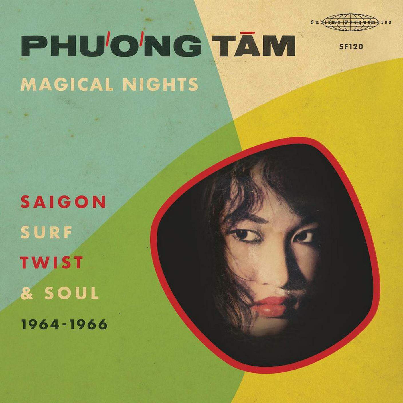 Phương Tâm, "Magical Nights - Saigon Surf Twist & Soul", Sublime Frequencies (dettaglio copertina)