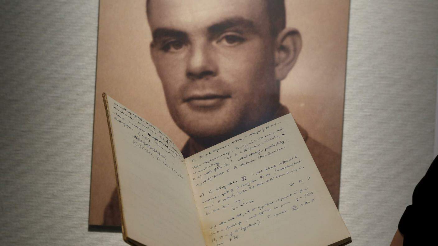 RTR_A notebook of British mathematician and pioneer in computer science Alan Turing.jpg