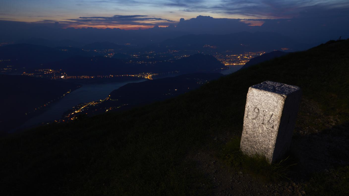 Monte Generoso - Cippo di Confine