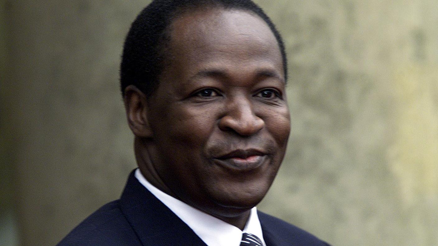 Il presidente contestato Blaisé Campaoré