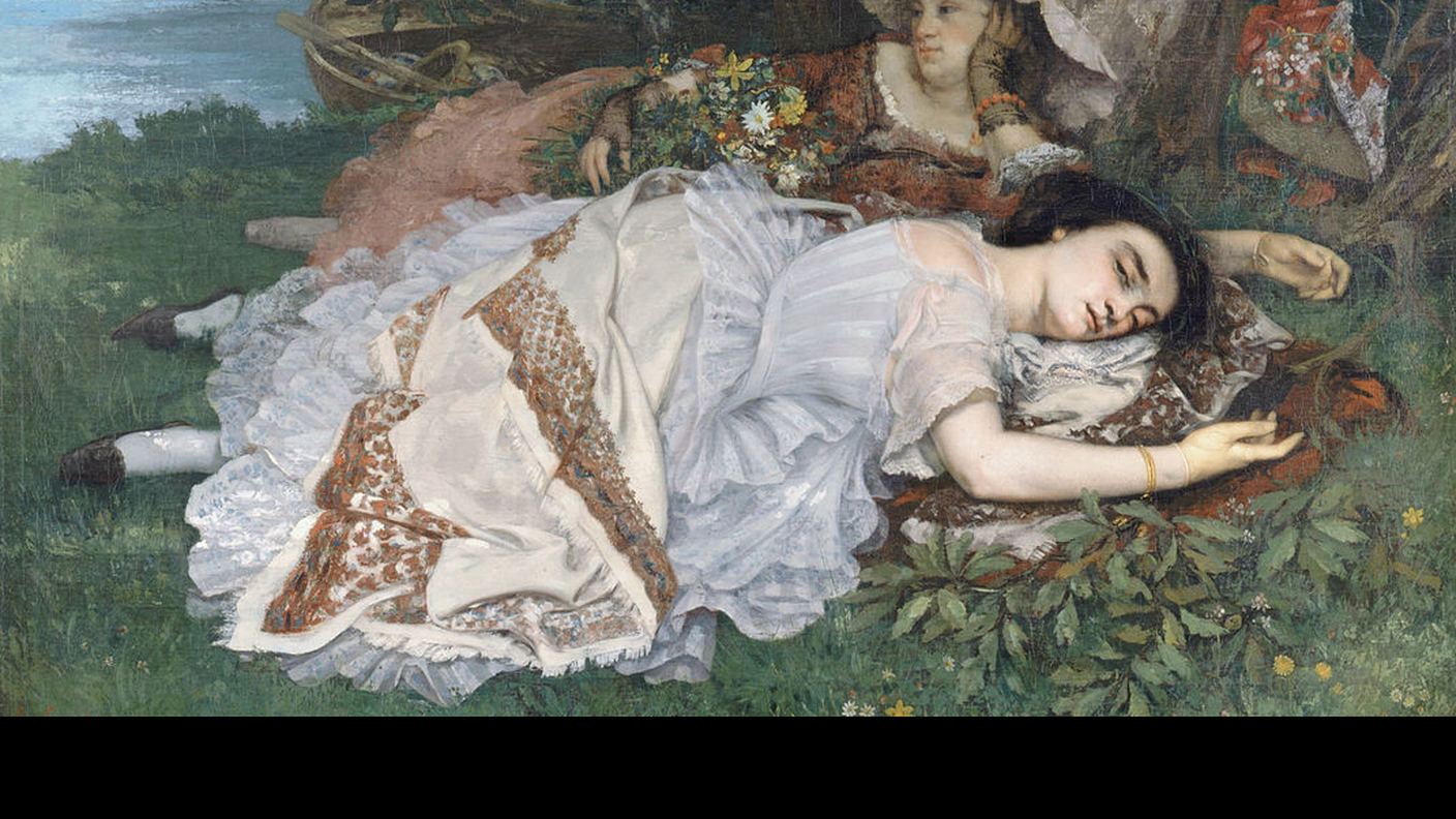 Gustave Courbet - Les Demoiselles du bord de la Seine