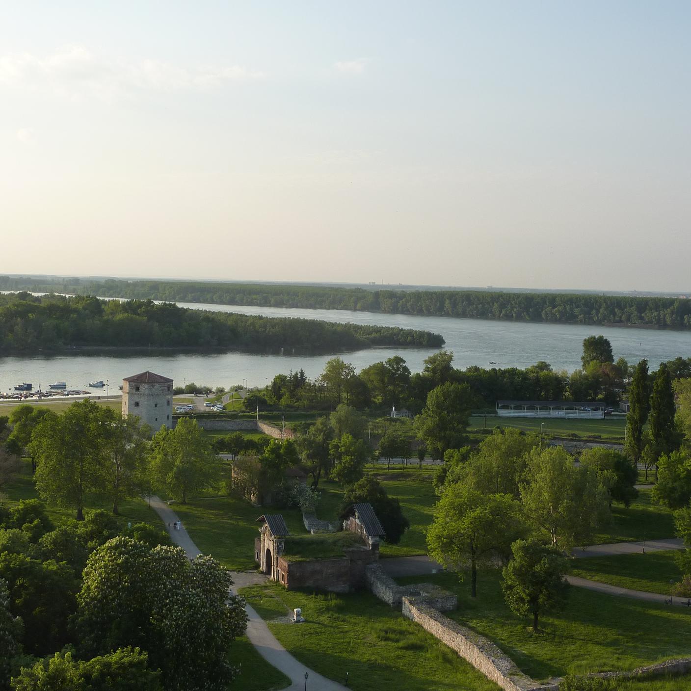 Danubio e Sava dalla fortezza Kalemegdan a Belgrado (RSI – Roberto Antonini)