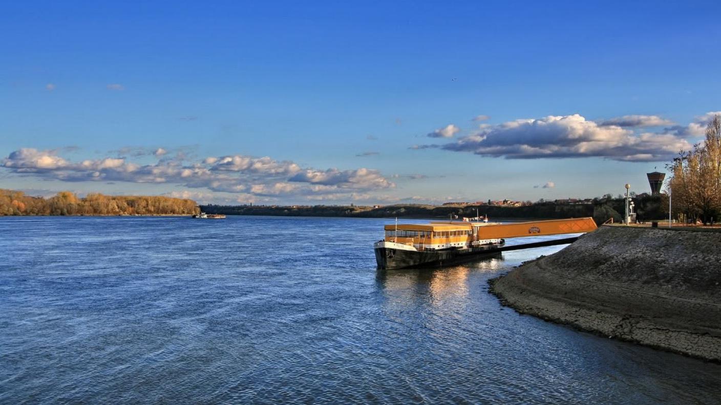 Vukovar: vista sul Danubio
