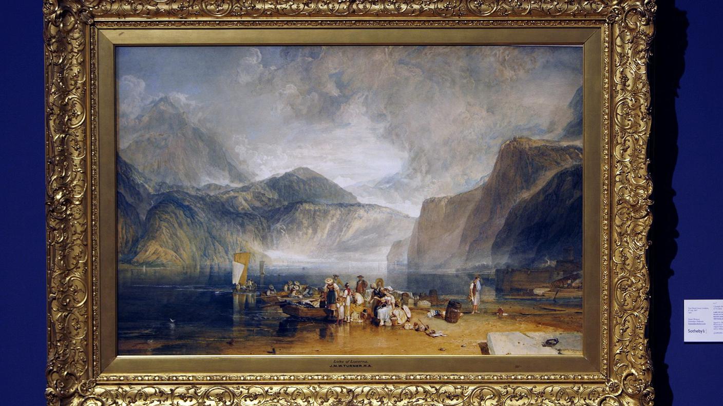 William Turner, "The Lake Lucerne"