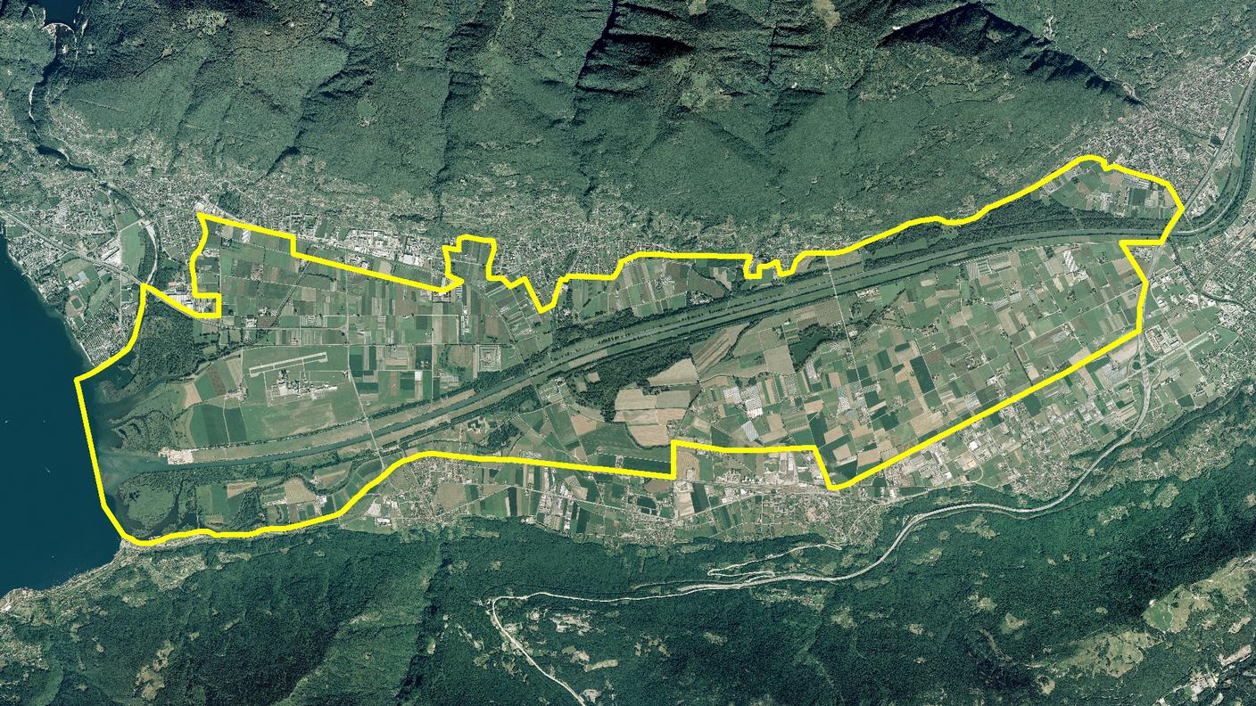 La vasta superficie del Parco