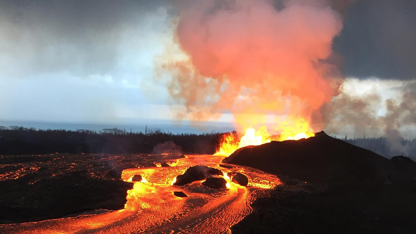 Lava, vulcano