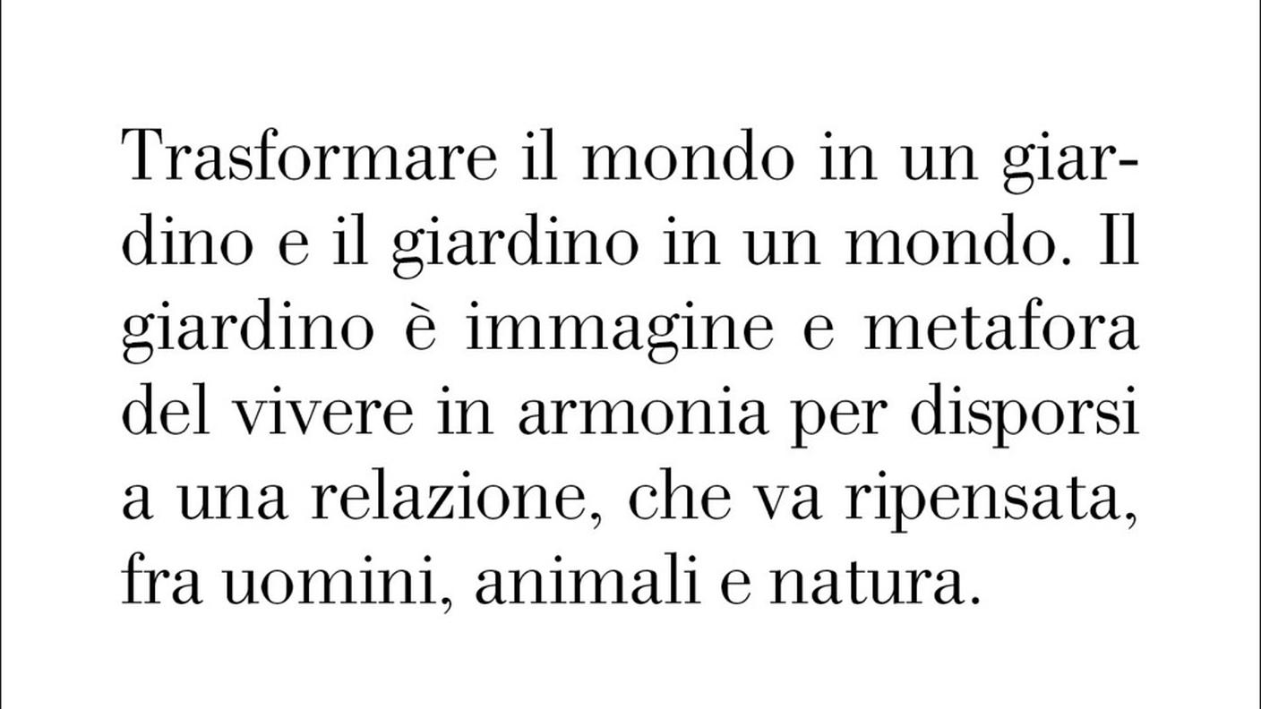 "Oltre il giardino. Filosofia di paesaggio" di Massimo Venturi Ferriolo, Einaudi (dettaglio copertina)