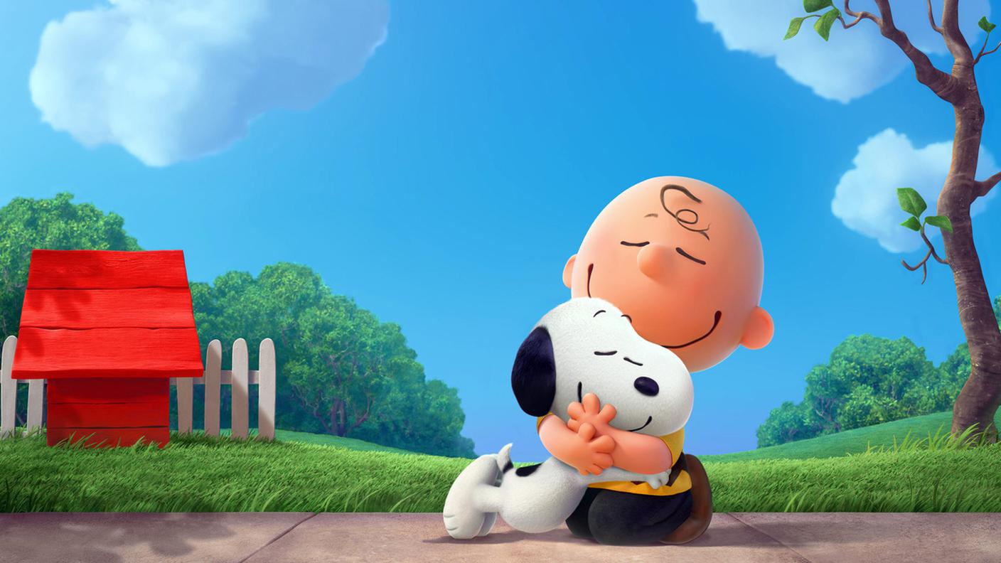 Snoopy insieme a Charlie Brown