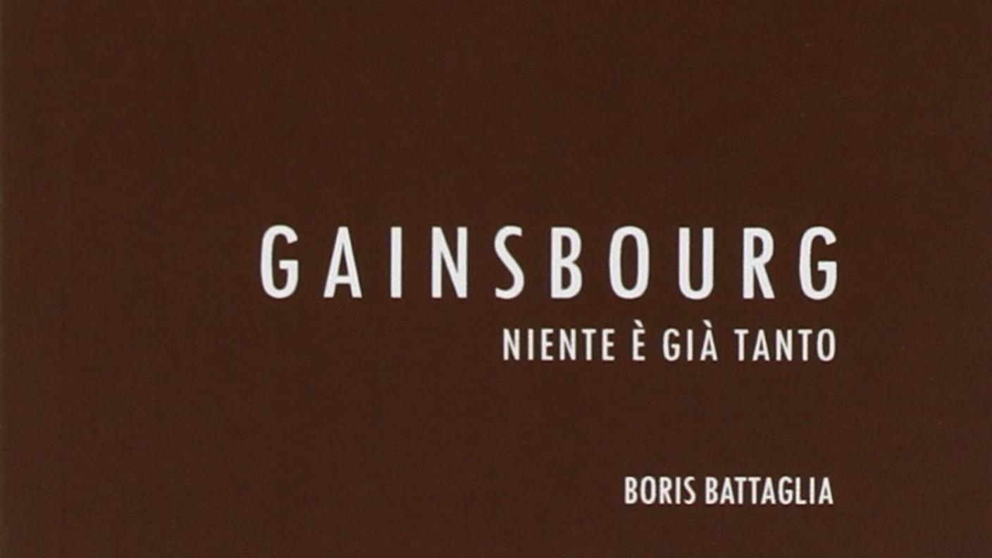  “Gainsbourg. Niente è già tanto” di Boris Battaglia, Armillaria Edizioni (dettaglio copertina)
