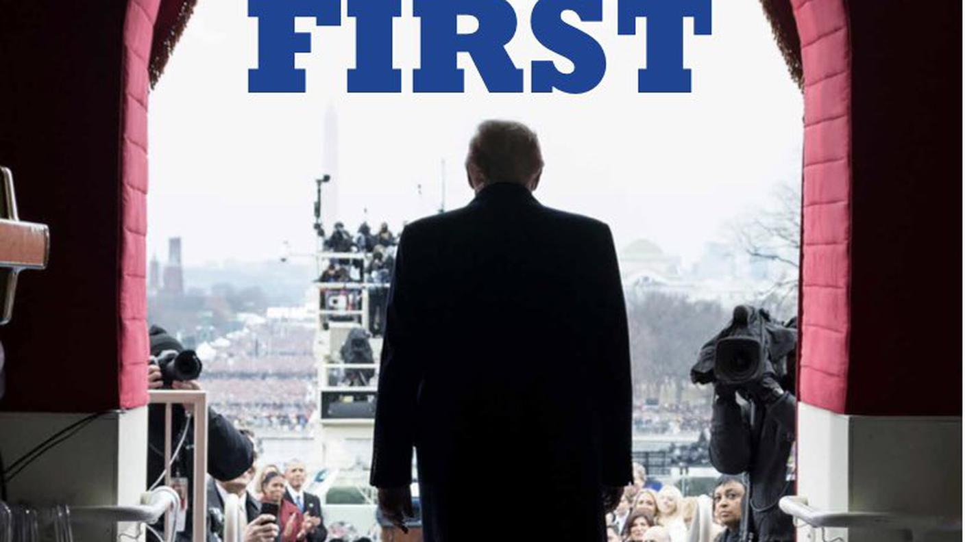 "America First" di Andrea Vosti; Armando Dadò Editore (dettaglio copertina) 