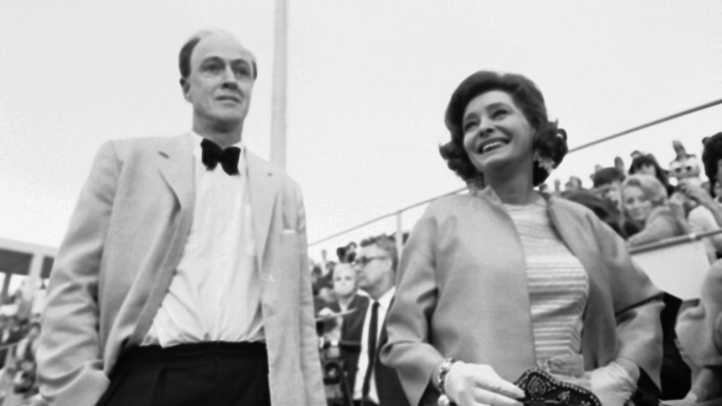 Roald Dahl e Patricia Neal 