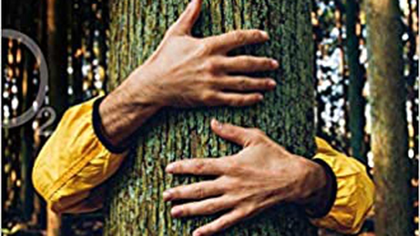 “Ecosfide. 20 storie di scelte alternative nel rispetto della natura” di Vittorio Pierobon; Ediciclo Editore (dettaglio copertina) 