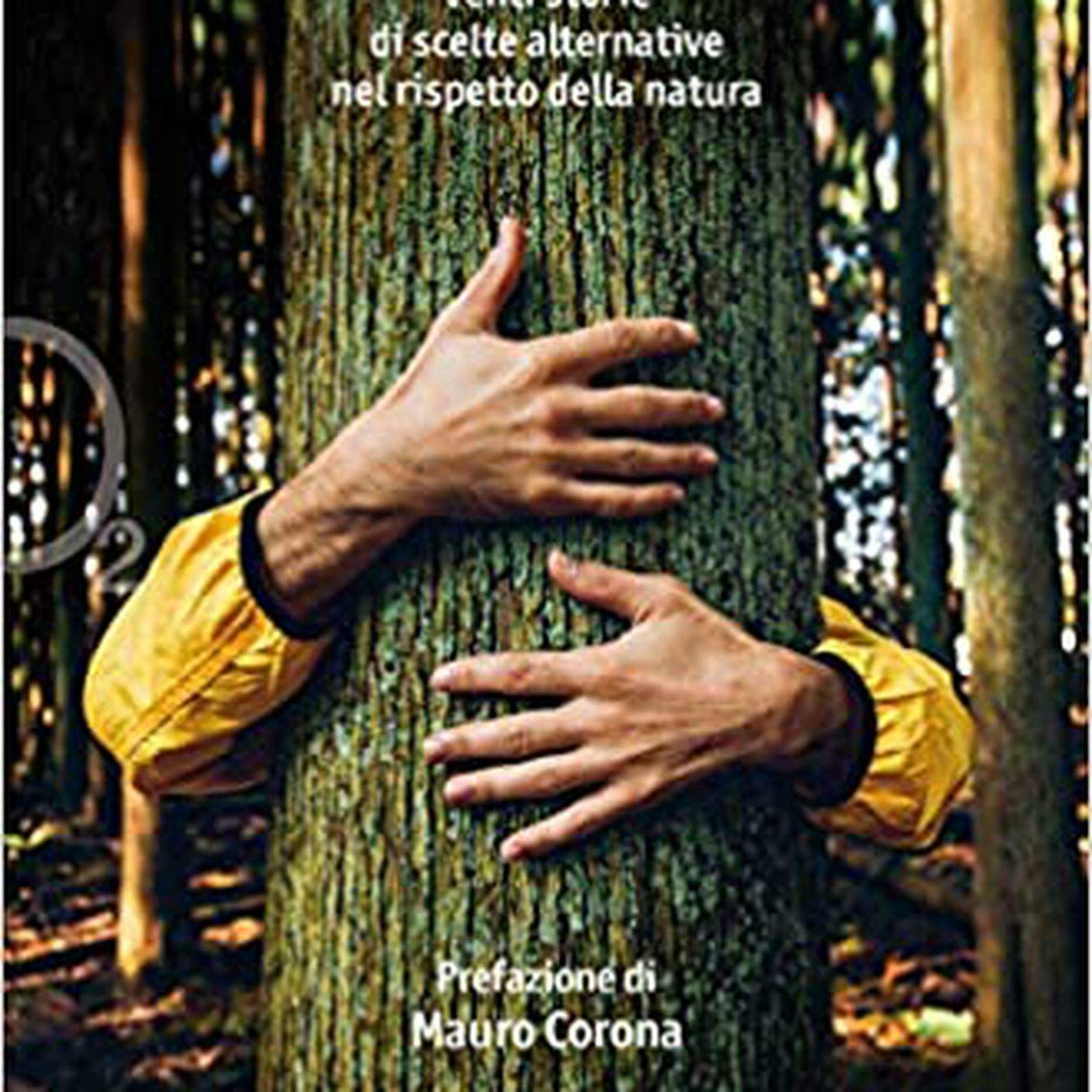 “Ecosfide. 20 storie di scelte alternative nel rispetto della natura” di Vittorio Pierobon; Ediciclo Editore (dettaglio copertina) 
