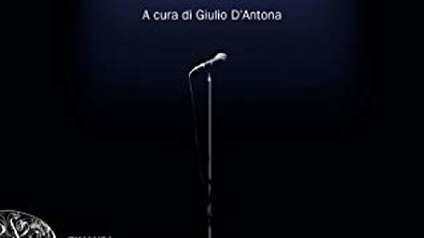 "Stand-up comedy" di Giulio D'Antona, Einaudi (dettaglio copertina) 