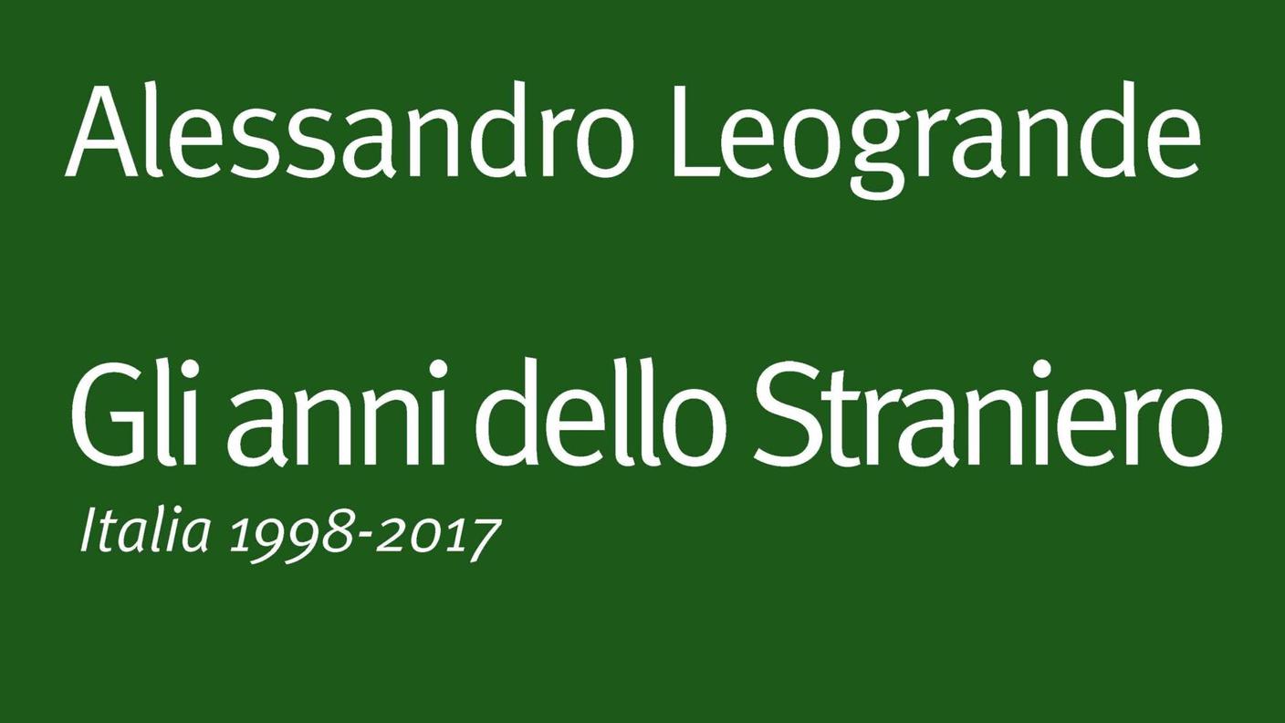 "Gli anni dello Straniero. Italia 1998-2017" di Nicola Villa; Edizioni dell'asino (dettaglio copertina) 
