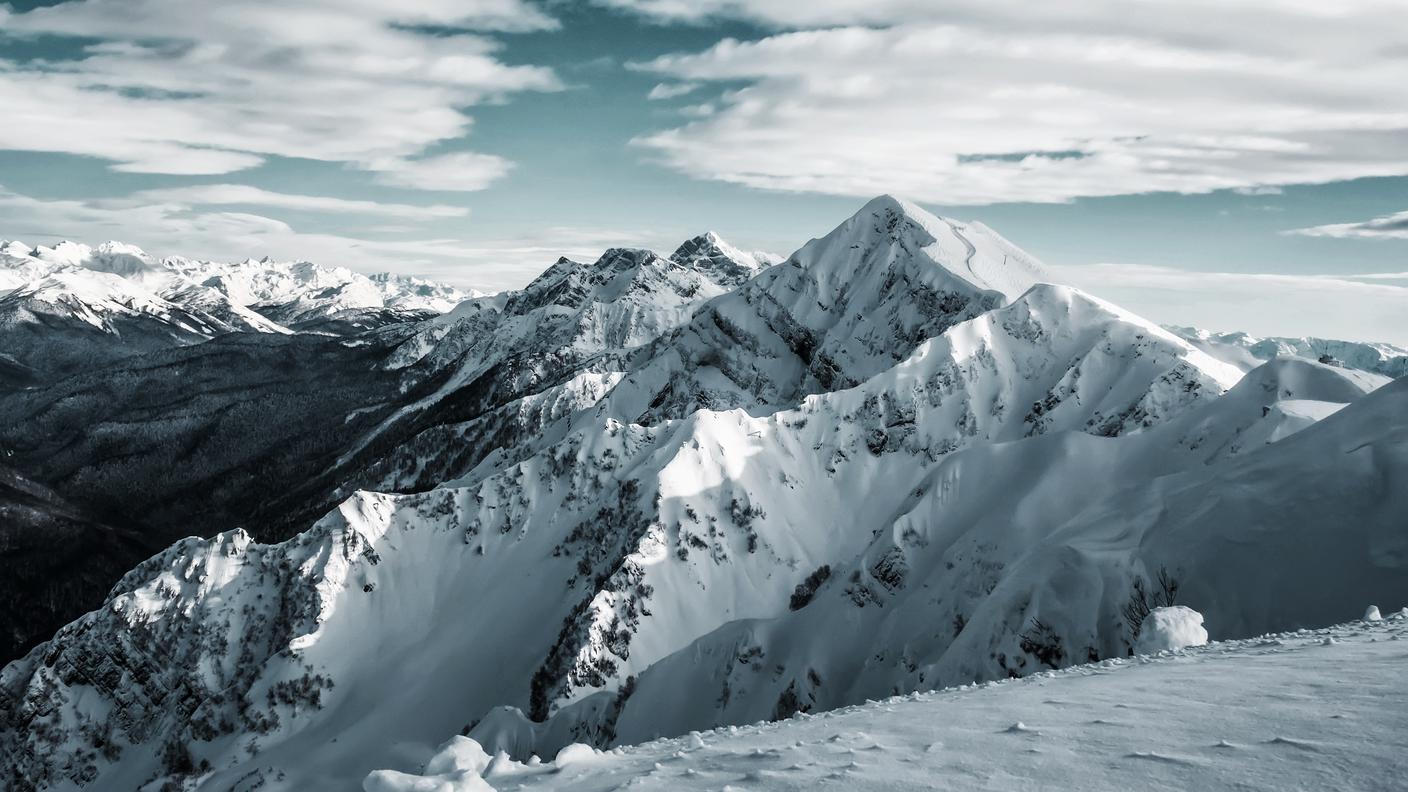Montagna innevata
