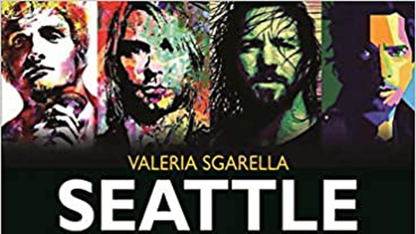 "Seattle la città, la musica, le storie" di Valeria Sgarella; Odoya (dettaglio copertina) 