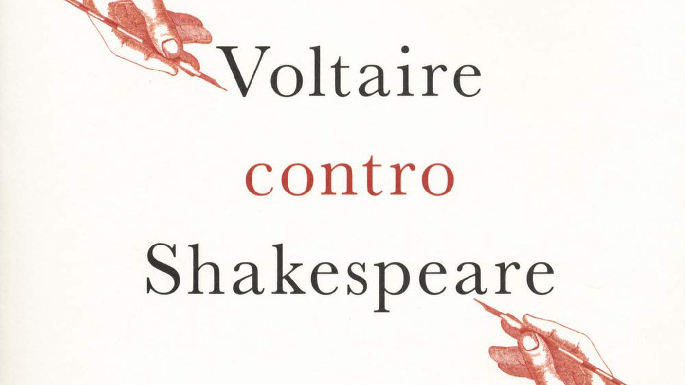 "Voltaire contro Shakespeare" di Mara Fazio; Laterza (dettaglio copertina)