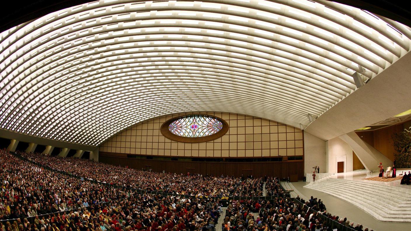 l’Aula Paolo VI del Vaticano