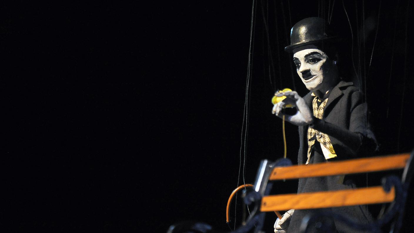 Spettacolo al Festival delle marionette