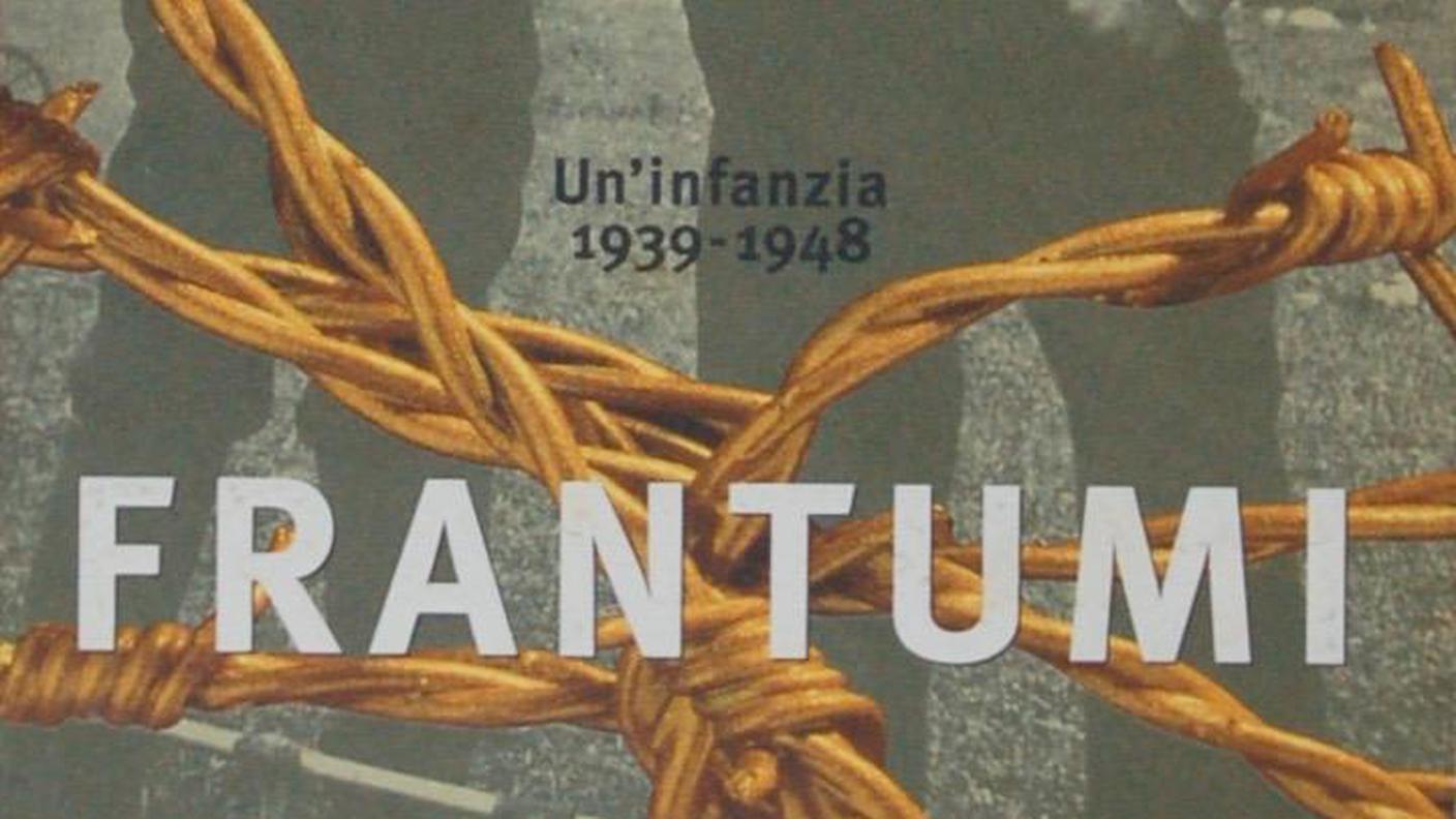 "Frantumi. Un’infanzia. 1939-1948" di Binjamin Wilkomirski, Arnoldo Mondadori Editore (dettaglio di copertina)